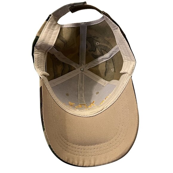 Isreali Army Camo Hat OS National Flag Snap Back OOAK - Picture 8 of 9